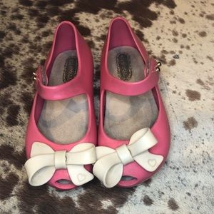 Mini Melissa Pink Shoes - Size 7